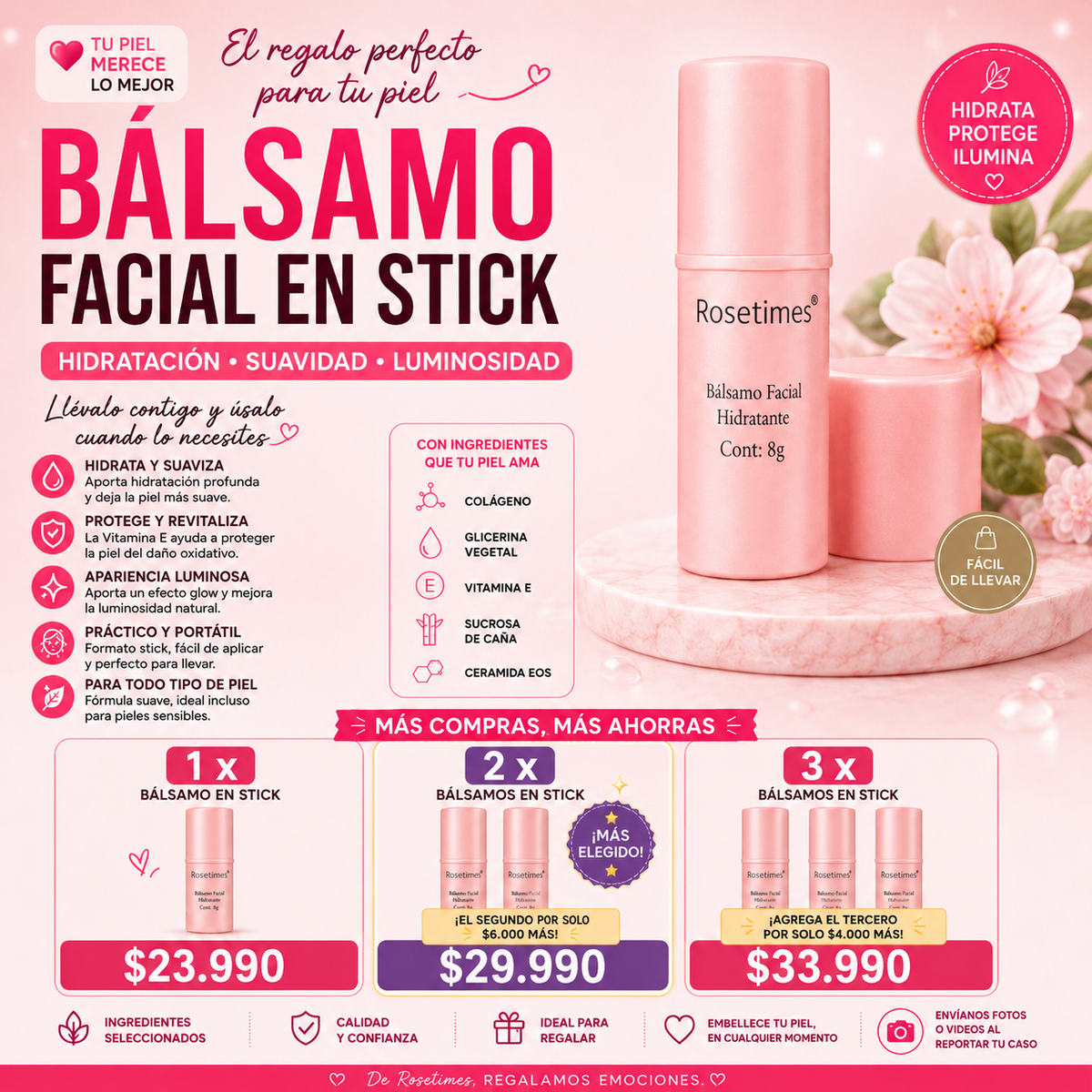 Bálsamo Facial Coreano