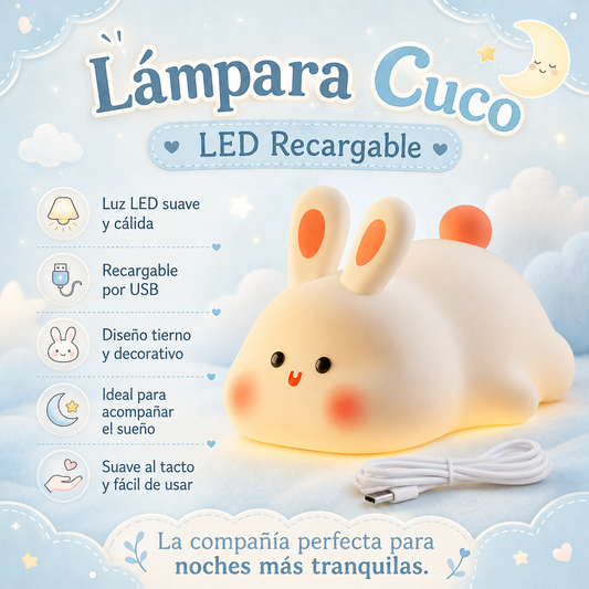 Lámpara Espanta Cuco led recargable