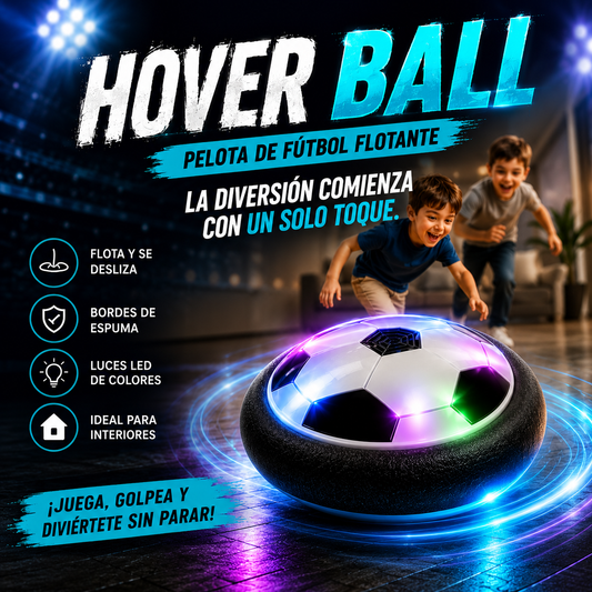 Hover Ball – Pelota de Fútbol Flotante con Luces LED para Niños